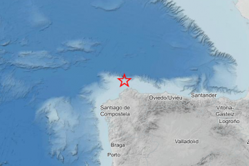 Terremoto costa gallega