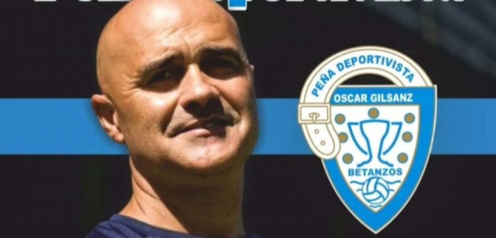 Betanzos dedica una peña deportivista a Óscar Gilsanz