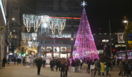 A Coruña lidera el aumento de gasto por las luces de Navidad entre las ciudades gallegas