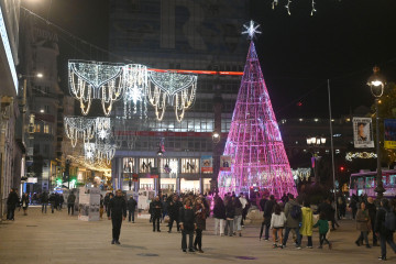 Encendido del alumbrado navideño en A Coruña @Pedro Puig (9)