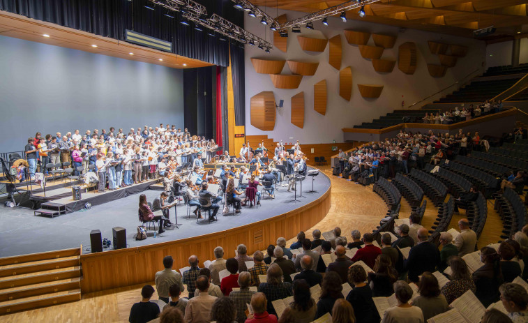 Un mar de voces inundará el Palacio de la Ópera de A Coruña para cantar ‘El mesías’ de Haendel