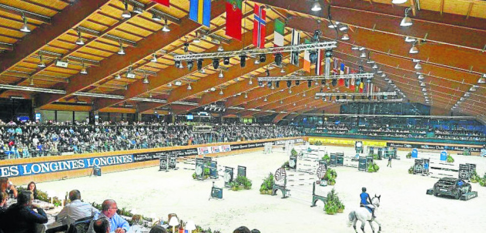 Arranca  el CSI 5*W A Coruña  2024 en Casas Novas