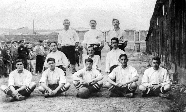 UnoncedelDeportivoqueseenfrentalCoruaenelCorralnenjuliode1907RealClubDeportivo