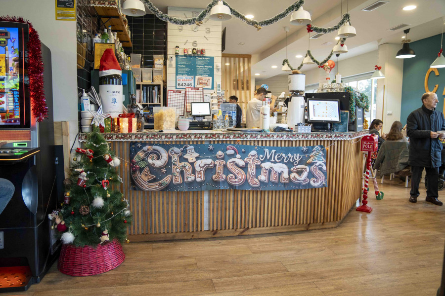 El bar de A Coruña en el que Santa Claus se siente como en casa