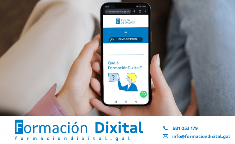 Formación Dixital: más de 1.000 personas ya participan en el programa gratuito de capacitación digital de la Xunta