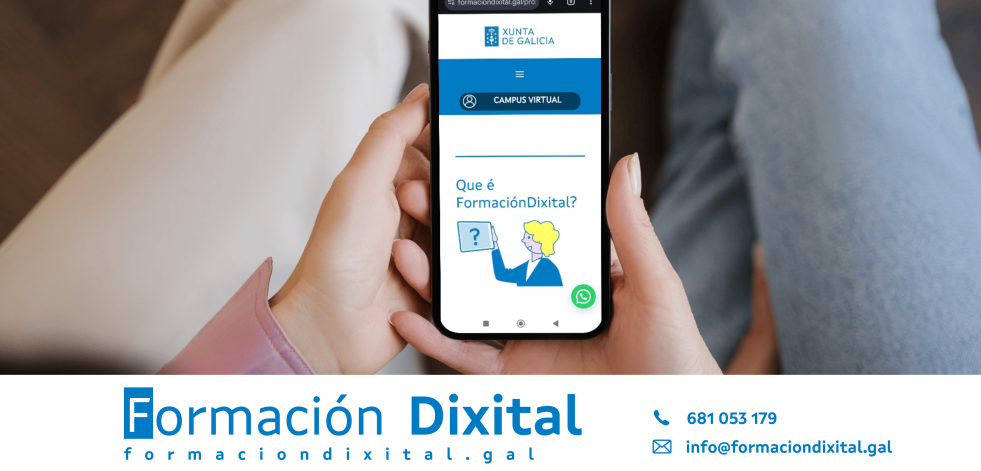 Formación Dixital: más de 1.000 personas ya participan en el programa gratuito de capacitación digital de la Xunta