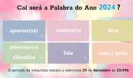 “Aparvar(se)”, “cantareira”, “dina”, “emerxencia climática”, “fala” e “meu”, finalistas na elección da Palabra do Ano 2024