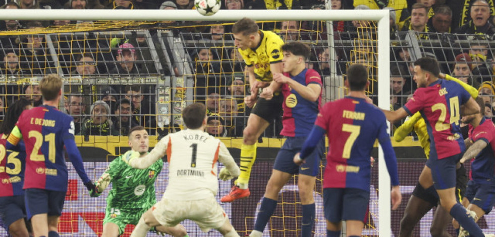 El Barça incendia Dortmund y ya es segundo en la Champions (2-3)