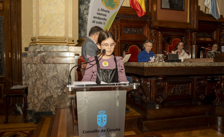 El Ayuntamiento reconoce a los ganadores de ‘Ahora vamos andando al cole’