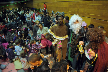 Reyes Magos en el centro cívico de Labañou