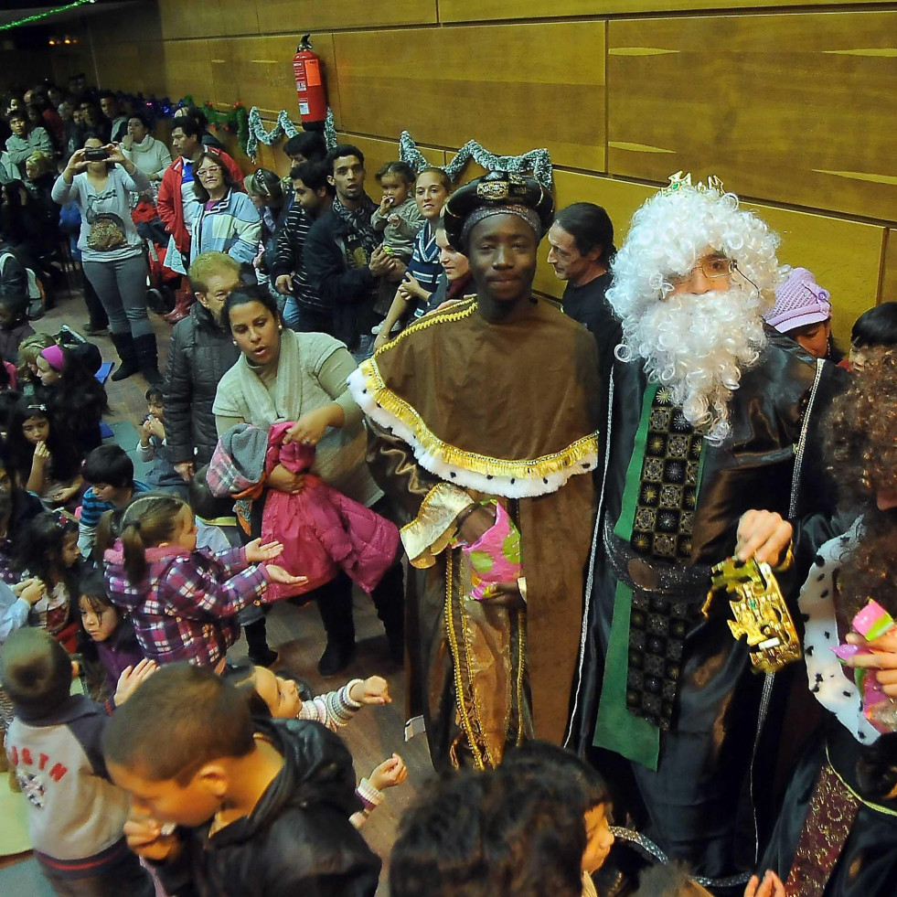 Papá Noel y los Reyes Magos visitarán los barrios A Coruña