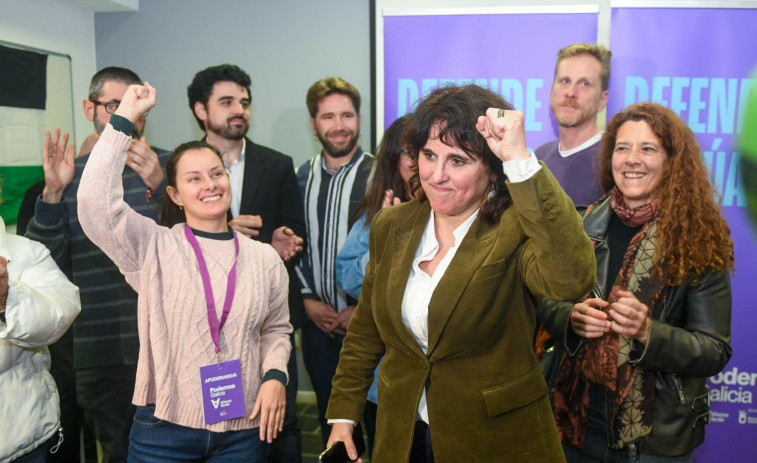 Isabel Faraldo, elegida líder de Podemos en Galicia con el 80 % de respaldo