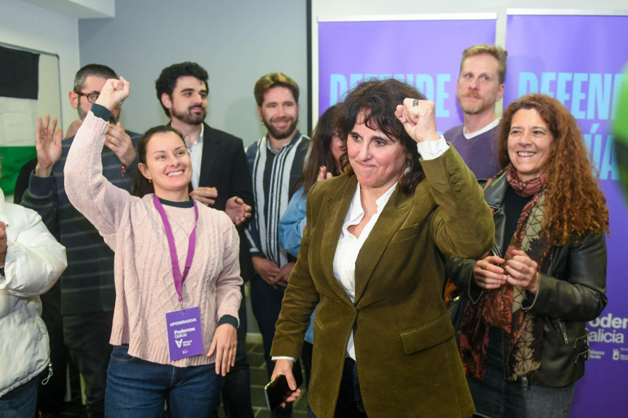 Isabel Faraldo, elegida líder de Podemos en Galicia con el 80 % de respaldo