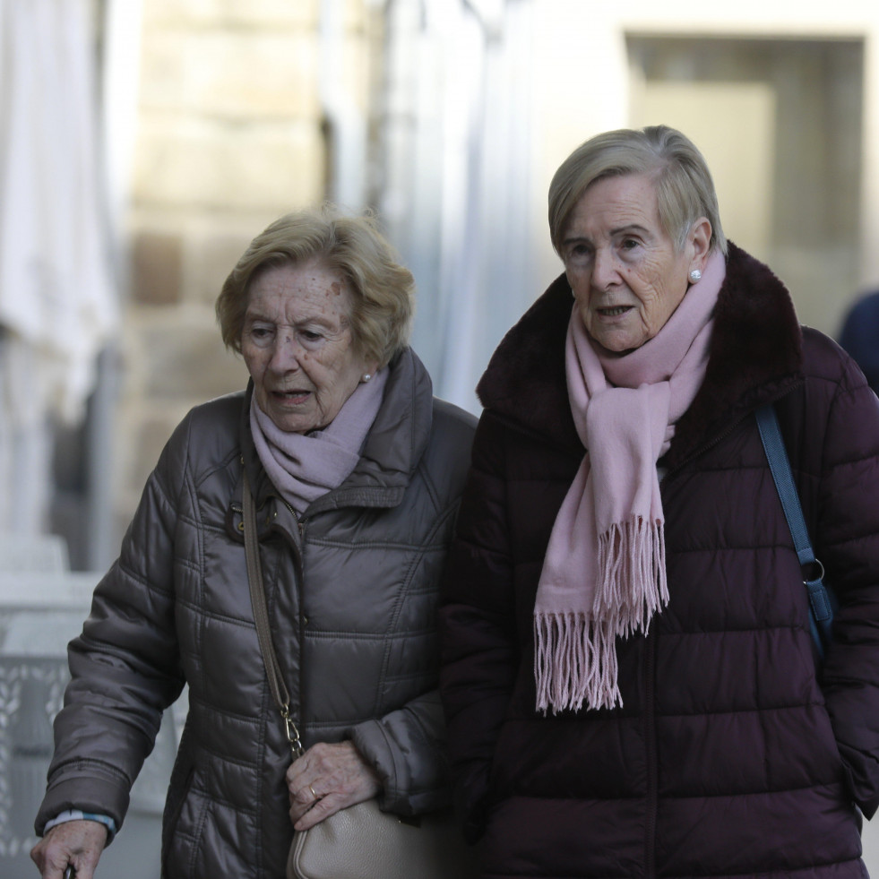 El viento y la lluvia tomarán el relevo del frío durante la próxima semana en A Coruña