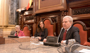 Ingreso de César Antonio Molina en el Instituto José Cornide de Estudios Coruñeses