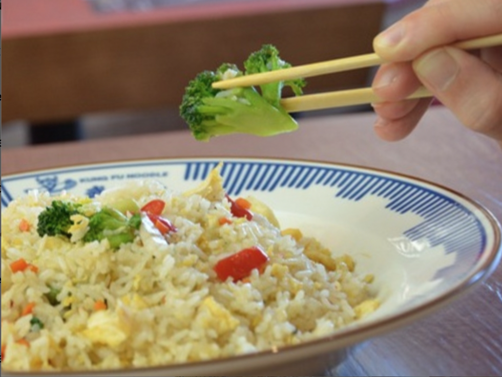 Arroz con verduras, un clásico