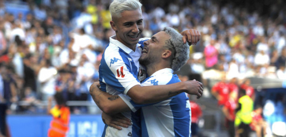 Doble reválida del Dépor en Riazor