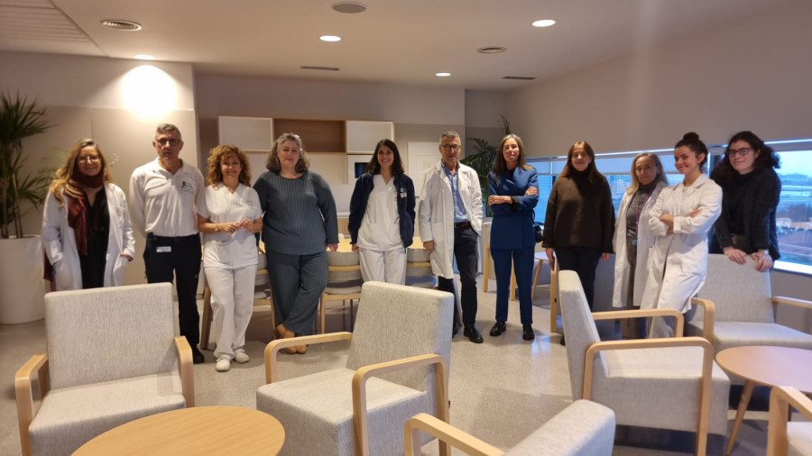 El Chuac inaugura un nuevo espacio para familiares de los pacientes de cuidados paliativos de Oza