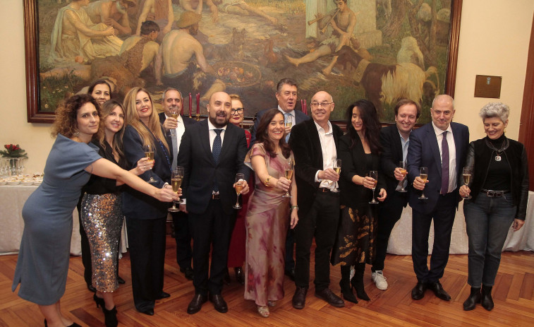 Inés Rey presume de orgullo y ambición de ciudad en su discurso de Navidad en A Coruña