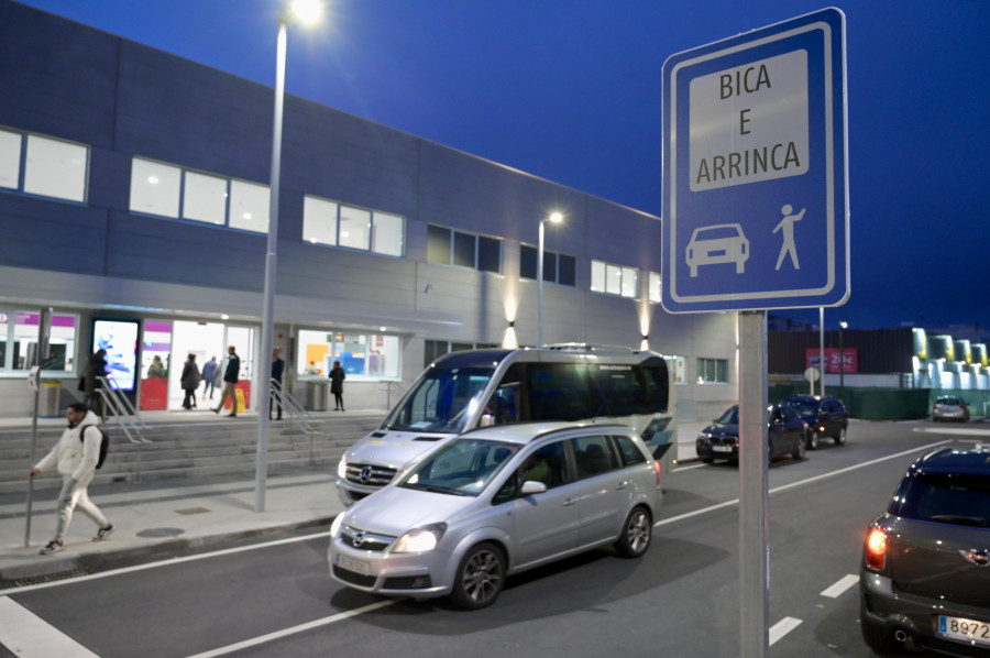 Bica e arrinca: la estación de tren de A Coruña estrena parking exprés