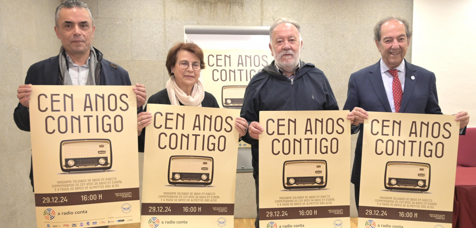 Los coruñeses Manuel Rivas y Lucía Veiga y el betanceiro Carlos Arévalo, invitados en A Radio Conta