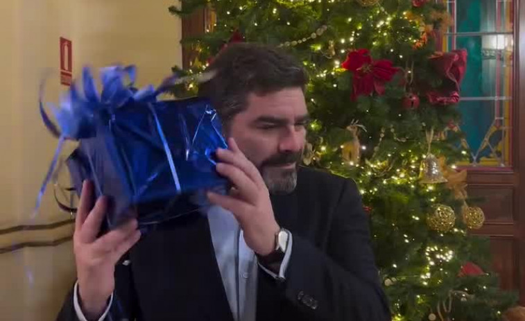 El regalo navideño azul del PP de A Coruña