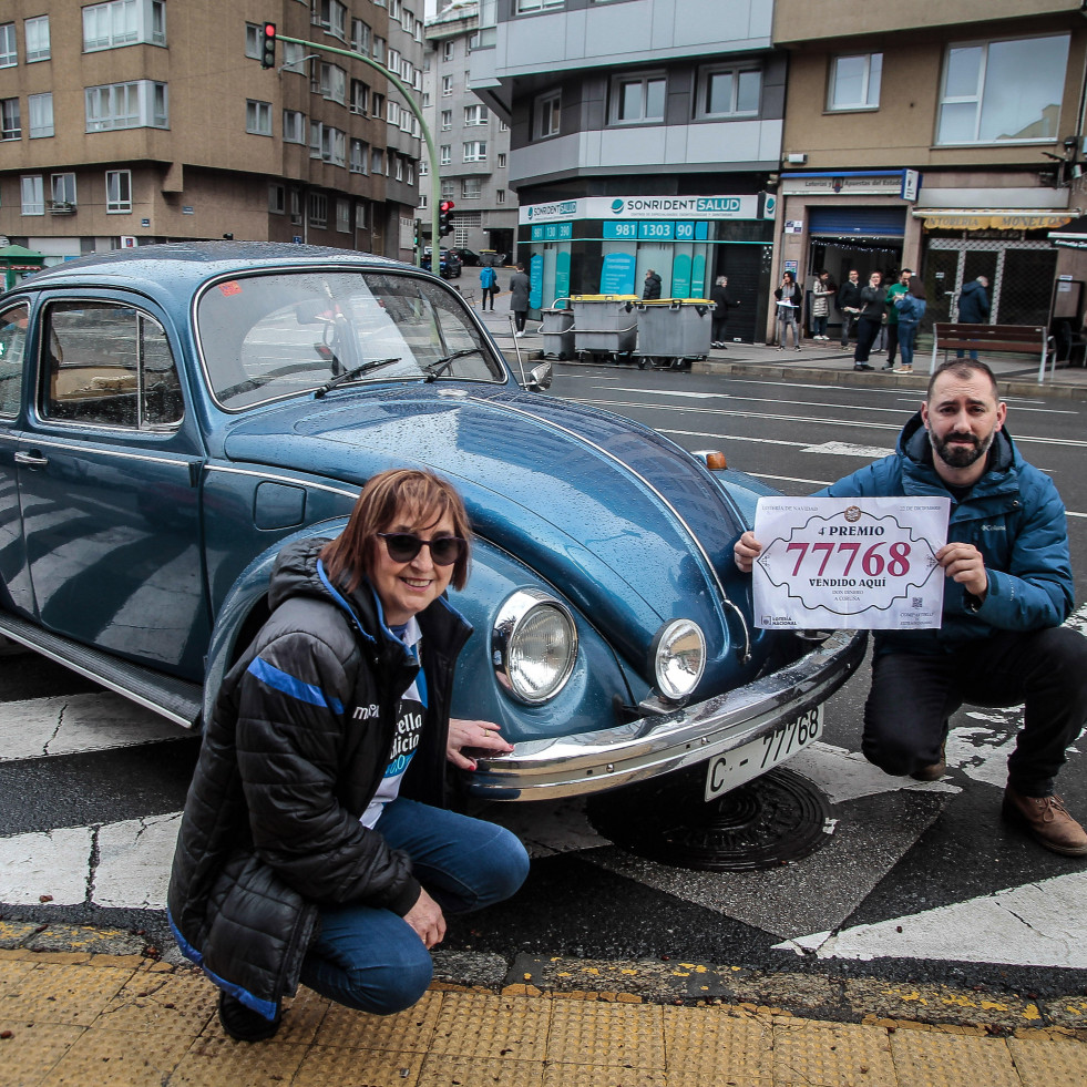 El premio de la Lotería de Navidad: un ejemplo de amor a la coruñesa por Volkswagen