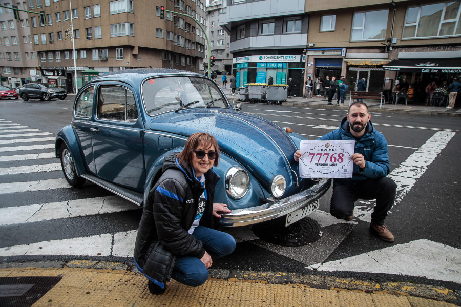 El premio de la Lotería de Navidad: un ejemplo de amor a la coruñesa por Volkswagen