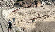 Navidad, dulce Navidad,... pero desde la playa en A Coruña