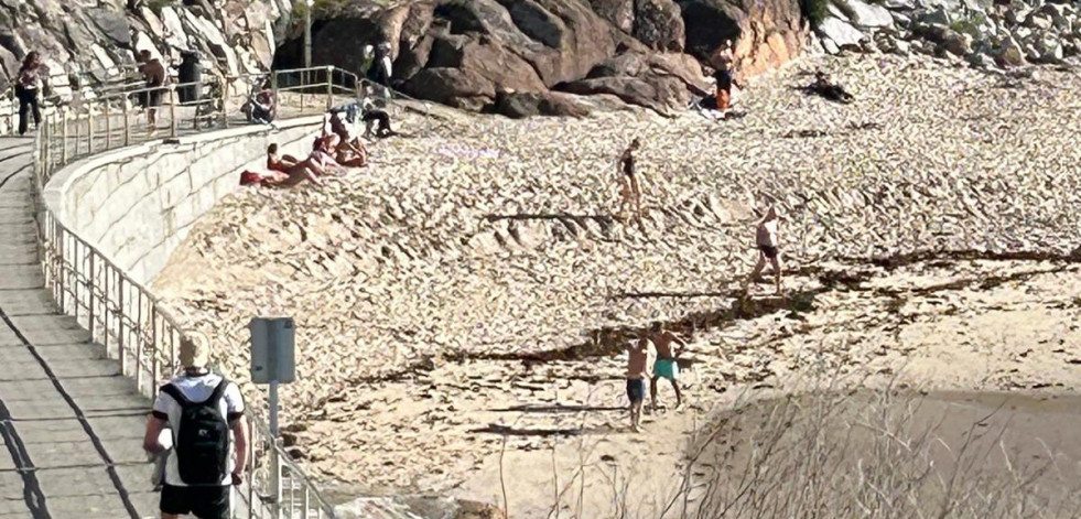 Navidad, dulce Navidad,... pero desde la playa en A Coruña