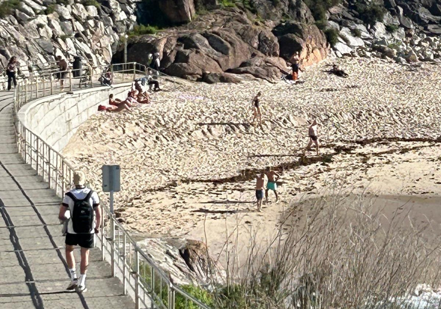 Navidad, dulce Navidad,... pero desde la playa en A Coruña