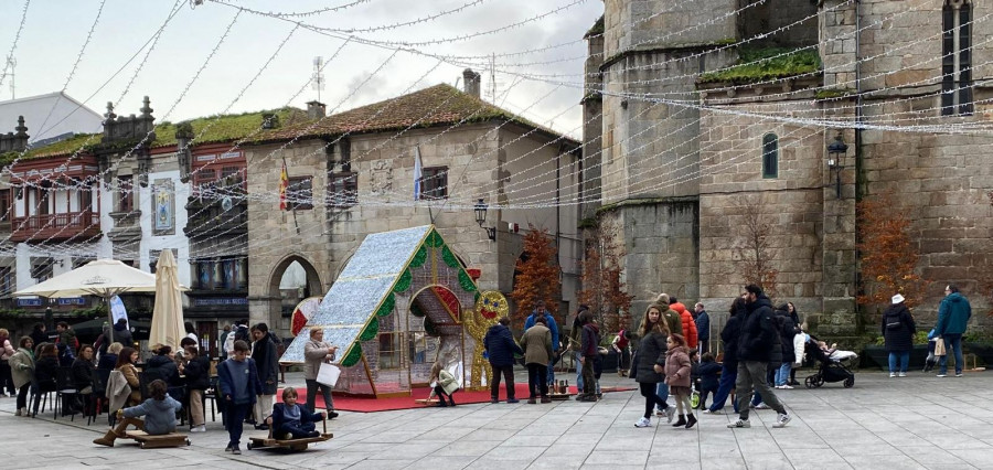 Xogos Tradicionais de Nadal organizados por Amigos do Casco Histórico de Betanzos