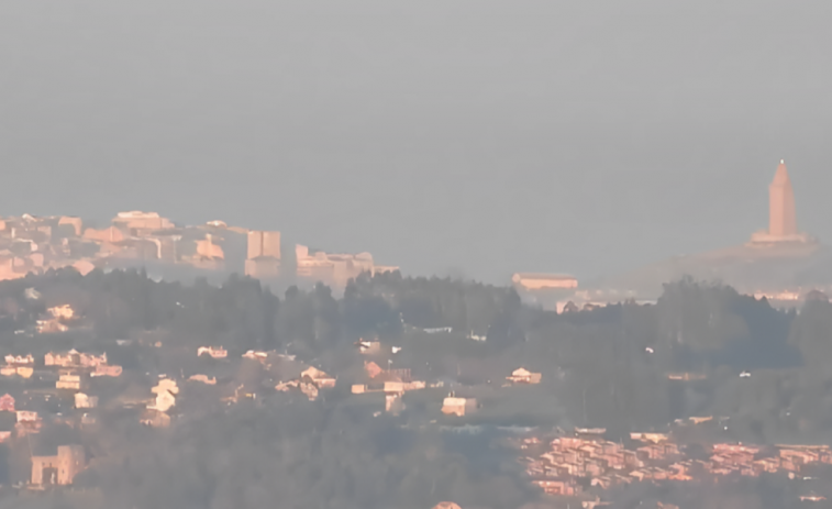 Las impresionantes vistas de A Coruña a 35 kilómetros de la ciudad