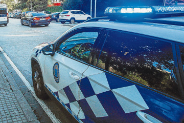 Coche patrulla de la Policía Local  quintana