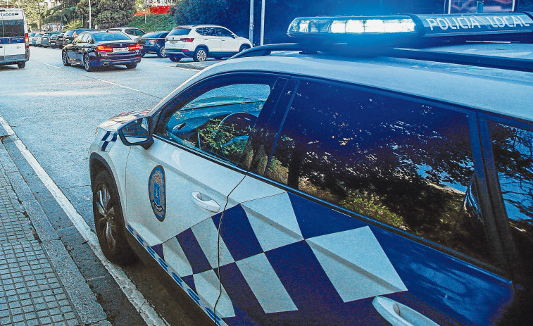 Detenido por morder a un joven en la nariz frente a un local  de ocio nocturno en A Coruña