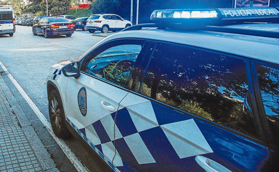 Detenido por morder a un joven en la nariz frente a un local  de ocio nocturno en A Coruña