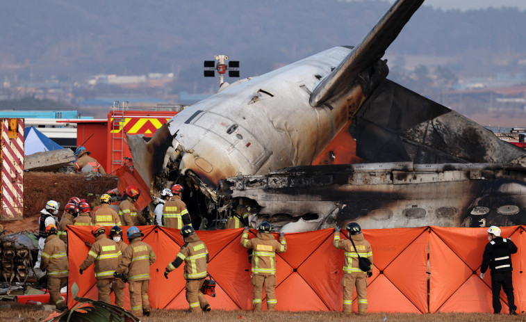 Al menos 176 muertos en una de las peores tragedias aéreas de la historia de Corea del Sur