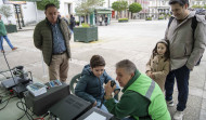 Los niños de Betanzos se ‘radioaficionan’ a hablar con los Reyes Magos