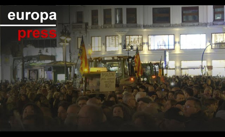 Una nueva manifestación exige la dimisión de Mazón por la dana