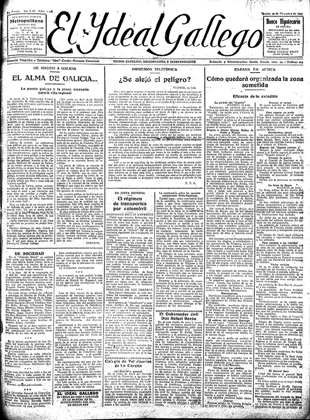 Portada 30 diciembre 1924