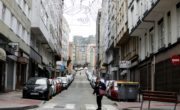 La ronda peatonal unirá las zonas comerciales de cuatro barrios coruñeses