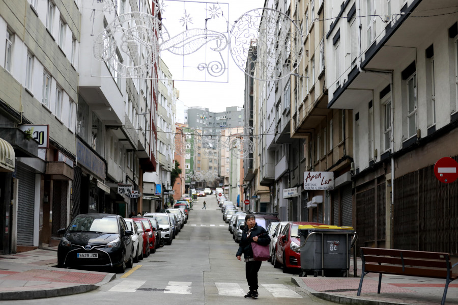 La ronda peatonal unirá las zonas comerciales de cuatro barrios coruñeses