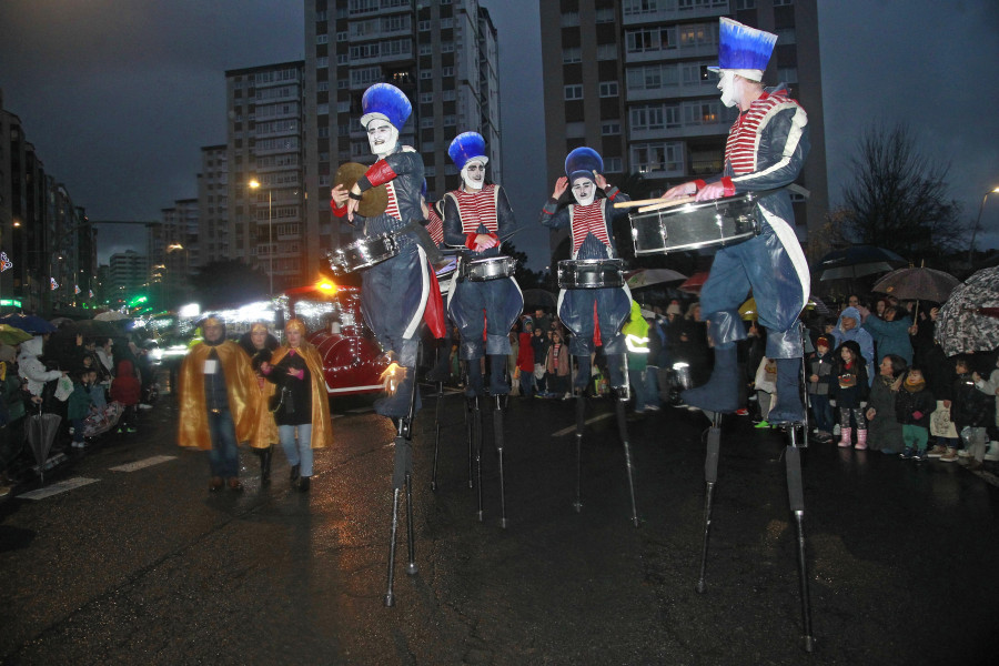 La Cabalgata de Reyes en A Coruña: de Monelos a María Pita