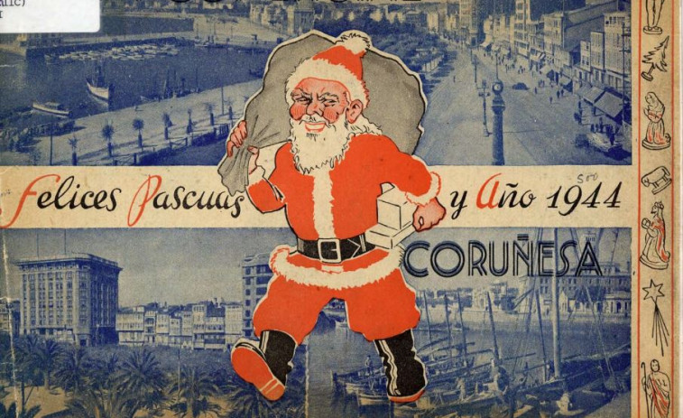 Una carta a los Reyes Magos de A Coruña de hace más de 80 años