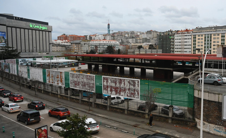 Un plan especial transformará la estación de autobuses de A Coruña en un parque