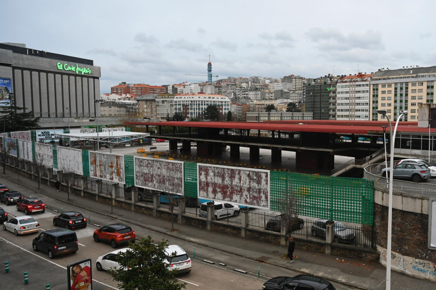 Un plan especial transformará la estación de autobuses de A Coruña en un parque