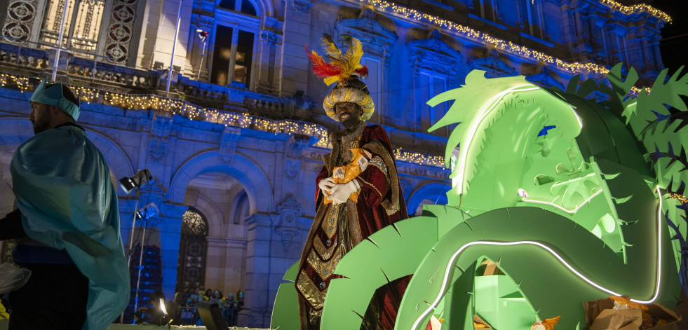 Los Reyes Magos llenan A Coruña de magia en la Cabalgata