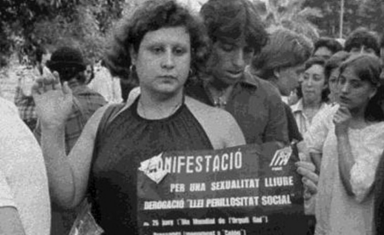 Una exposición recordará a Trini Falcés, activista coruñesa por los derechos Lgtbi, tres años después de su muerte