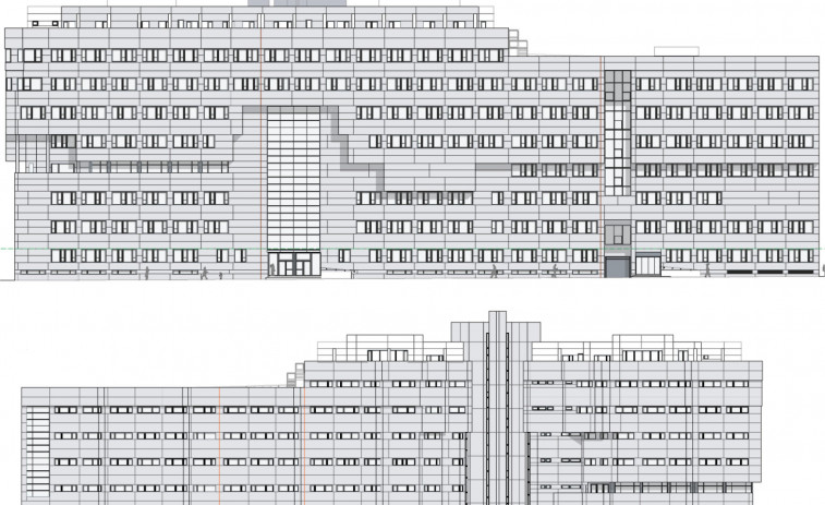 La reforma de la fachada de la delegación de Hacienda de A Coruña se aprueba este miércoles