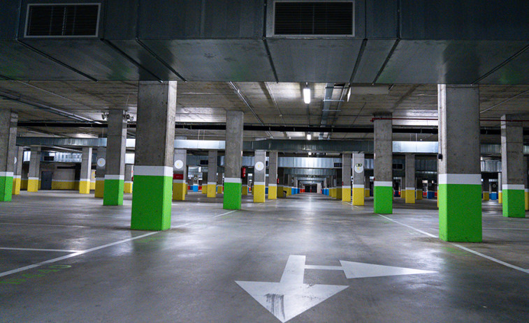 ExpoCoruña reabre su parking subterráneo, que estará operativo todo el año